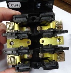 JOSLYN CLARK 7001-7140-11 40A DC CONTACTOR 2 N/O + 1 N/C 120VAC COIL (084)