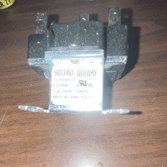 Mars 90340 Power Relay 24VAC Coil DPST 4-Pin 20A Max Bolt-On Heavy Duty