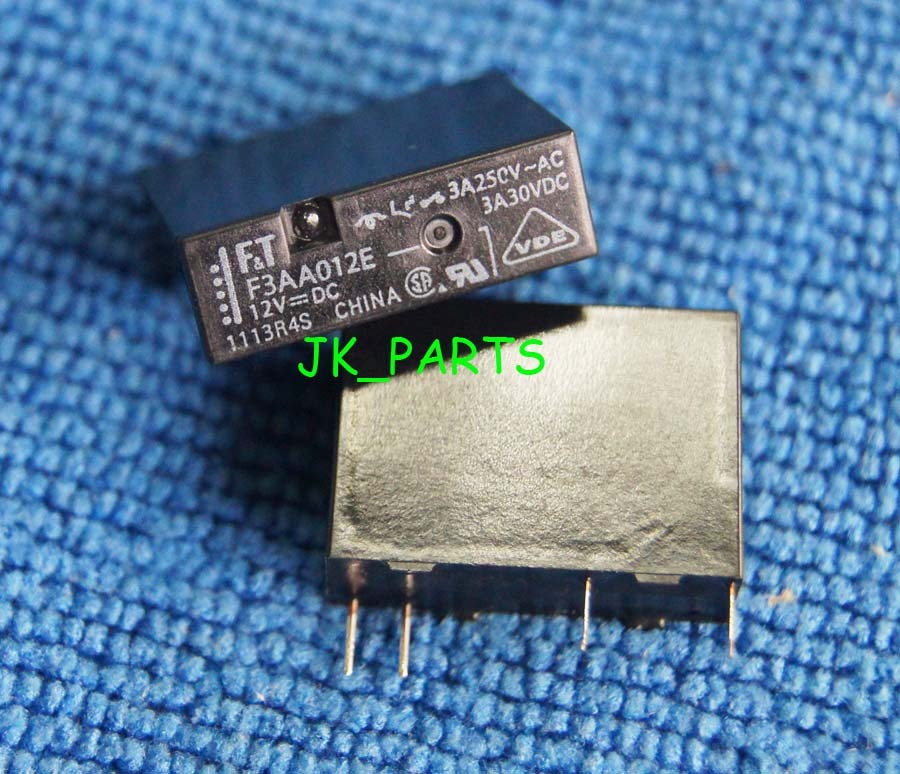 10pcs ORIGINAL 12V F3AA012E 4pins TAKAMISAWA/FUJITSU SPST Relay
