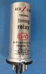 Vintage G-V CONTROLS Thermal Timing Relays DT-7050. **New in original boxes**