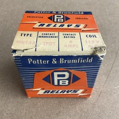 Potter & Brumfield MR14a 3pdt 8 amps 175v ac multiple contact relay