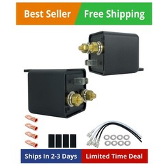 Relay 120A, 12V Continuous Duty SPST 4-pin High Power Relay Set