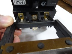 JOSLYN CLARK 7001-7140-11 40A DC CONTACTOR 2 N/O + 1 N/C 120VAC COIL (084)