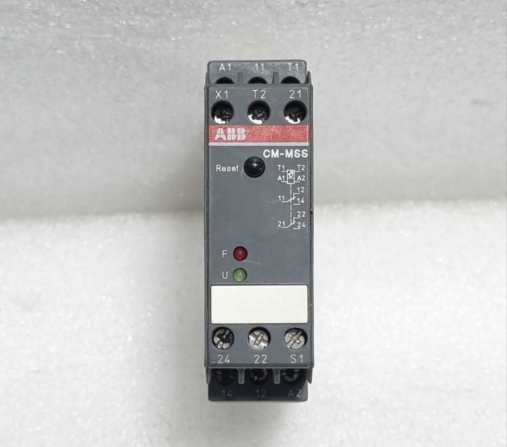 ABB CM-MSS thermistor motor protectionmonitoring relay 110-130V AC 50/60Hz