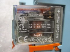 RELECO QR-C RELAY W/ BASE LOT OF 2 UNMP