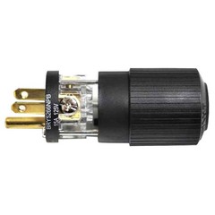 Miller 073690 Plug Str Grd Armd 2P3W 15A 125V 5-15P
