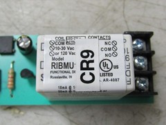 💥FUNCTIONAL DEVICES RIBMU1C TRACK MOUNT RELAY 10-30/120 VAC 15A 1/3 HP