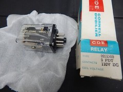 CORNELL DUBILIER 323D10-110 RELAY 323D10 110VDC – USA SELLER FAST SHIPPING