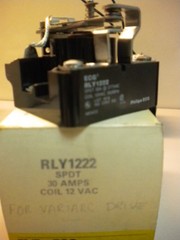 PHILIPS RLY1222 NEW 30 AMPS COIL 12 VAC RLY1222