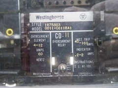 WESTINGHOUSE CO11-C611BA11 OVERCURRENT RELAY T228563