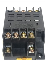 Omron PTF14A 35mm DIN Rail Relay Socket Base 14-Pin