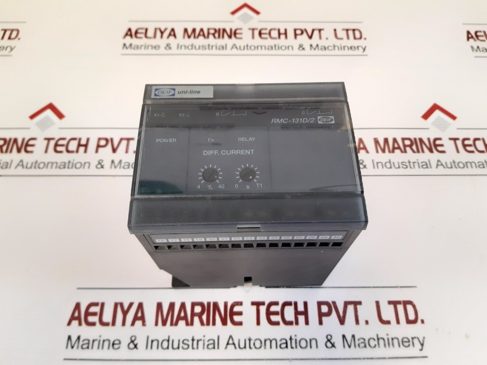 Deif RMC-131D Differential Current Relay 24VDC And 110VAC