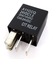 A11CCQ24VDC1.5 CIT RELAY & SWITCH SPDT AUTO RELAY QUICK CONNECT TERMINAL (25/PK)