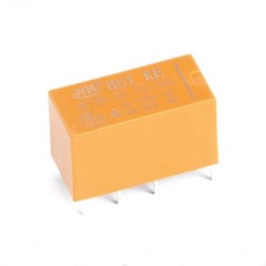 Original HUIKE Yellow Mini Power Relays HK19F-DC3V 5V 9V 12V 24V-SHG 2A 8-Pin