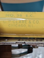 C.P. Clare & Co. RELAY A324558 New Old Stock 1300 OHMS 14700 TURNS NO 38 EC