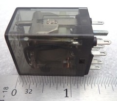 P&B 48VDC Coil General Purpose Socketable Power Relay, p/n KHAU-17D11-48