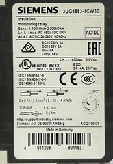 SIEMENS 3UG4583-1CW30 MONITORING RELY FREE FAST SHIPPING