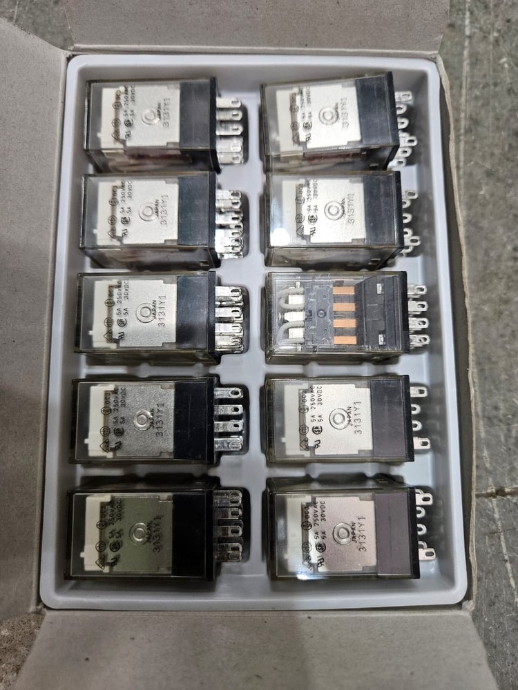 New Omron MY4N-CR Relay 100/110 VAC (Set of 10)