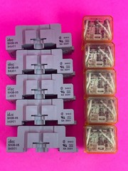 IDEC RH3B-UL AC120V Power Relay 120V 3PDT 10A w/ SH3B-05 Socket Base