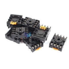 PF083A 10 Pcs 8 Terminals Relay Socket Holder for MK2P-1 JQX-10F