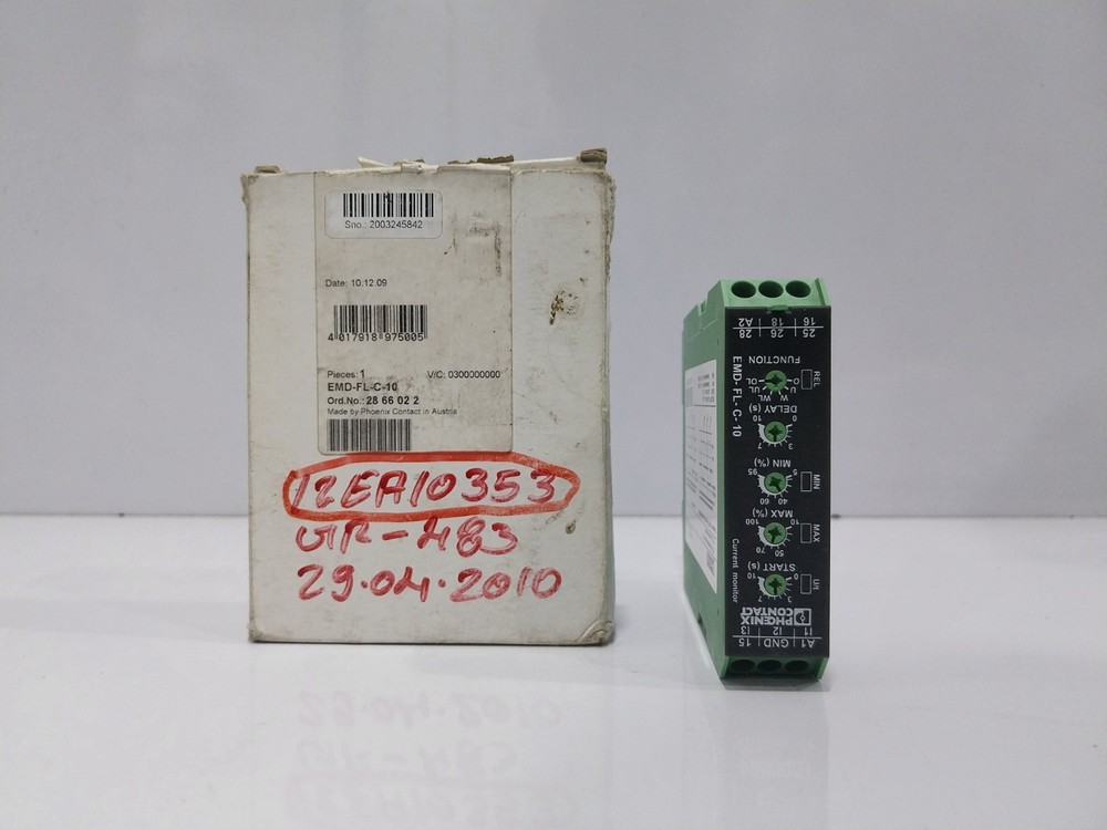 PHOENIX CONTACT EMD-FL-C-10 MONITORING RELAY