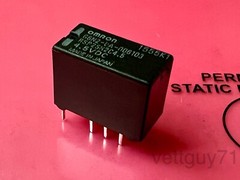 2pcs OMRON G6N2 4.5VDC DPDT Relay, 2.0A @ 30VDC, 0.5A @ 120VAC, 5V, PCB, Lot