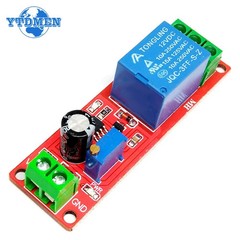 NE555 Timer Delay Relay Module Adjustable Switch 0-10S DC 12V Relay Shield