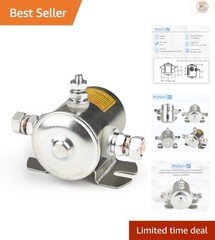 3 Terminal 200A Heavy Duty 12V Solenoid Relay – Ideal for Marine and Winch Use