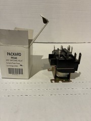 Packard PR340 2PDT Switching Relay Contacts Power-Power Coil Volt 24VAC NOS