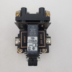 Allen Bradley Bulletin 700-C110A24 Series B Type C AC Relay 2 Poles 24 V-60Hz