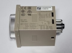 Omron H3CR-A 100-240AC Electromechanical Multifunction Timer 100-125DC 5A 0.05s