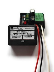 Positive car dome interior light timer prevent battery drain delay off 0-480s