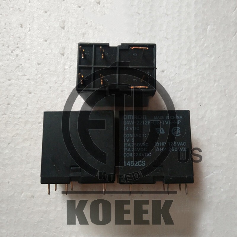 1PC OMRON G4W-2212P-US-TV5 24VDC Power Relay 24VDC 6Pin 15A 250VAC