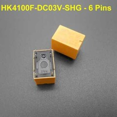 NEW HUIKE HK4100F HK19F General Purpose Relays DC 3V 5V 9V 12V 24V 6 Pins 8 Pins
