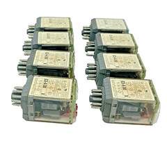 8 Each Releco Serie MR-C C3-A 30X, 10 Amp, Used, Professionally Pulled