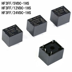 Hongfa Relays HF3FF-JQC-3FF- 005 012 024-1HS 10A 4-Pin 5V 12V 24VDC Power Relays