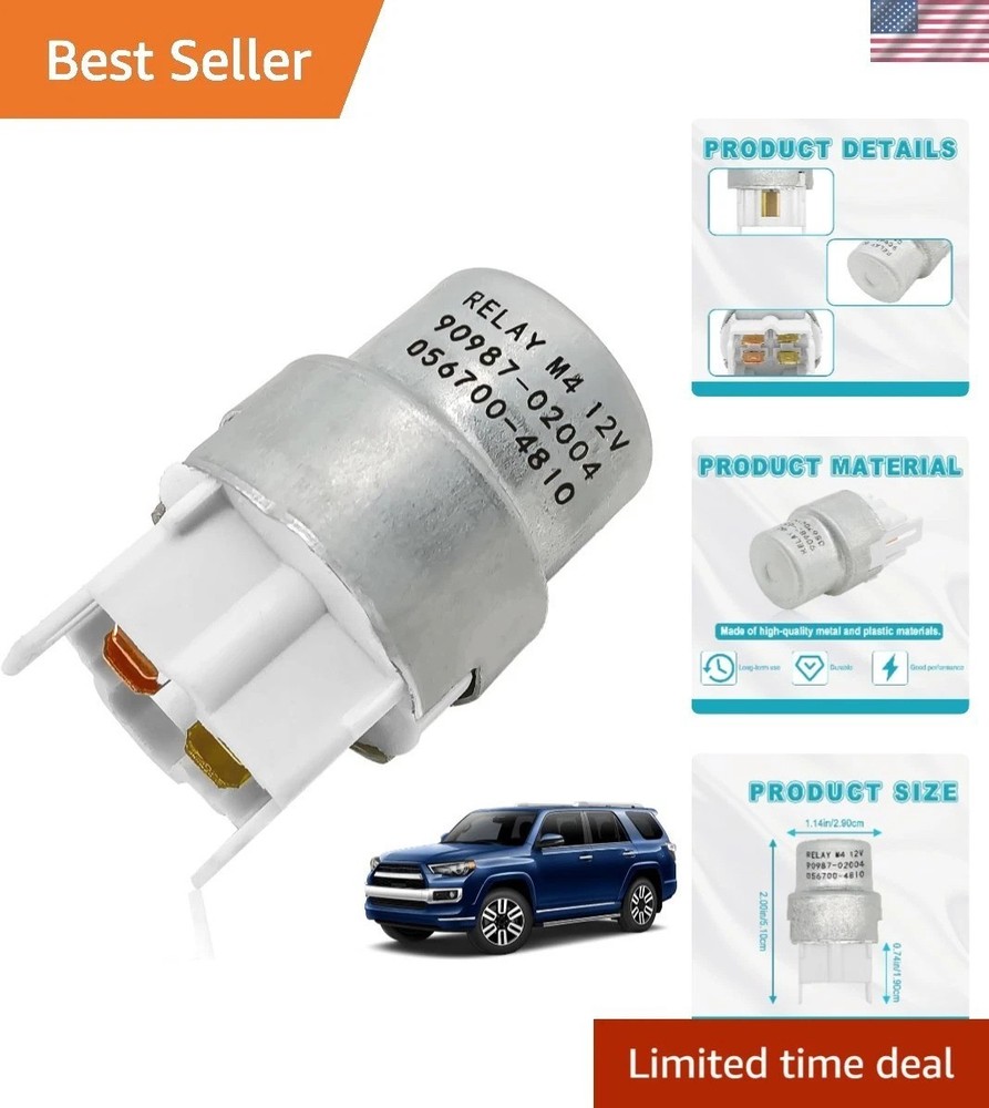 12V 22A Multi Purpose Relay Compatible with Toyota Models Replacement OE Number