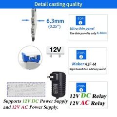 10Pcs 12V SPDT Relay with Socket DIN Rail Mount 6A