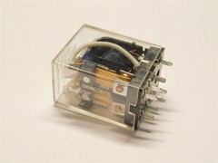 Magnacraft W78ARPCX-6 240VAC Coil, DPDT 10A “ICE CUBE” Relay Board Mount