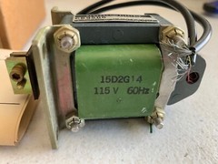 One (1) General Electric 9500A104A2A Industrial Solenoid 115V Coil, NOS