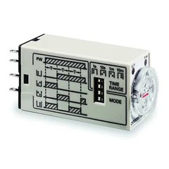 Omron H3yn-2 Ac200-230 Multifunction Time Delay Relay, Square, Flicker Off
