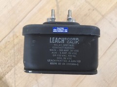 LEACH CORP. RELAY SPST 300 Amp 28 VDC Part # A-A4N-103