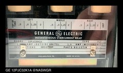 GE 12PJC32K1A Instantaneous Overcurrent Relay – 1.5 Amp – Tested/1Yr Warranty