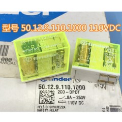 1Pc FINDER 50.12.9.110.1000 110VDC Power Relay 6Pins 8A 250V