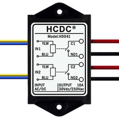 Dual SPSTNO 10 Amp Power Relay Module AC/DC 5V Electrical Equipment Switch