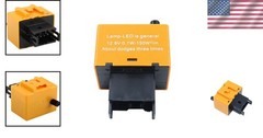 Compatible LM449 8-Pin Speed Adjustable LED Flasher Relay for Multiple Makers