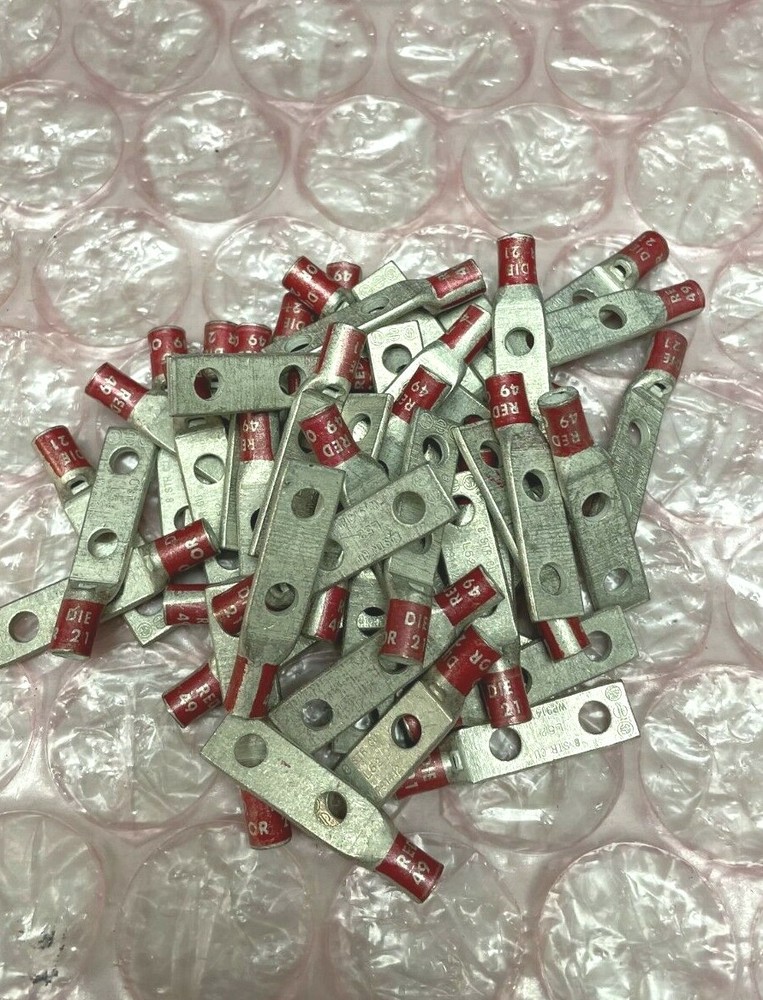 WP91412-L52 RED DYE LUG (QTY 48)