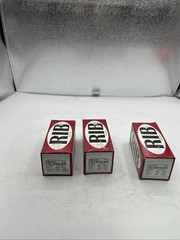 Lot Of 3 RIB RIBM24C Track Mount Relay 24VAC/DC Coil 15 Amp 4″ See Pics