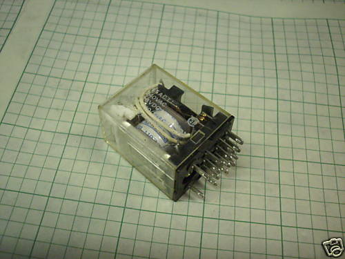 OMRON MY4N RELAY 4-POLE 110/120VAC COIL NEW NO BOX