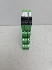 3 Pack Phoenix Contact PLC-BSC- 24UC/21 Relay Base 2966029 w/ 2961105 Relay 24V